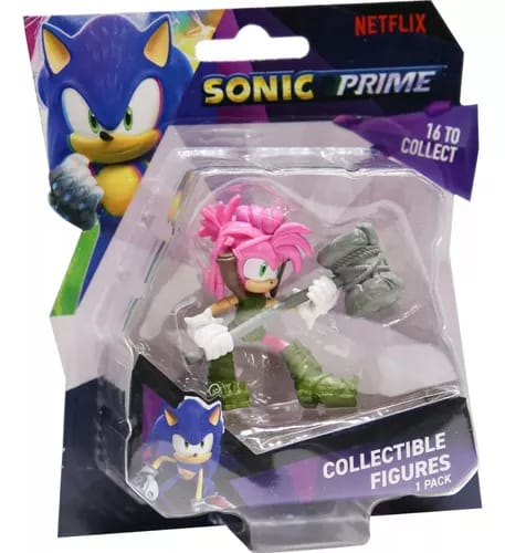 Figuras Sonic Prime 7CM - Amy Rose1