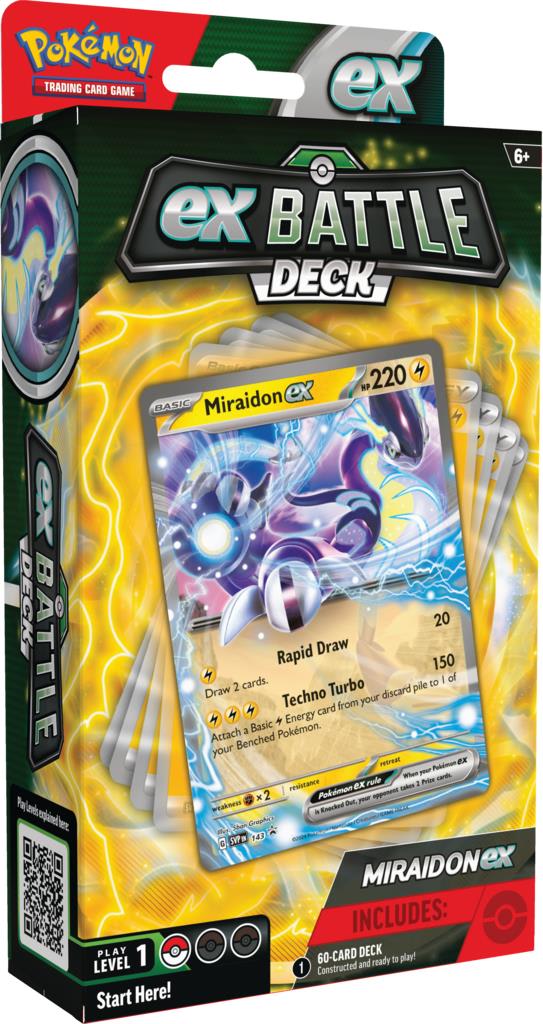 Pokémon TCG: Miraidon ex Battle Deck1