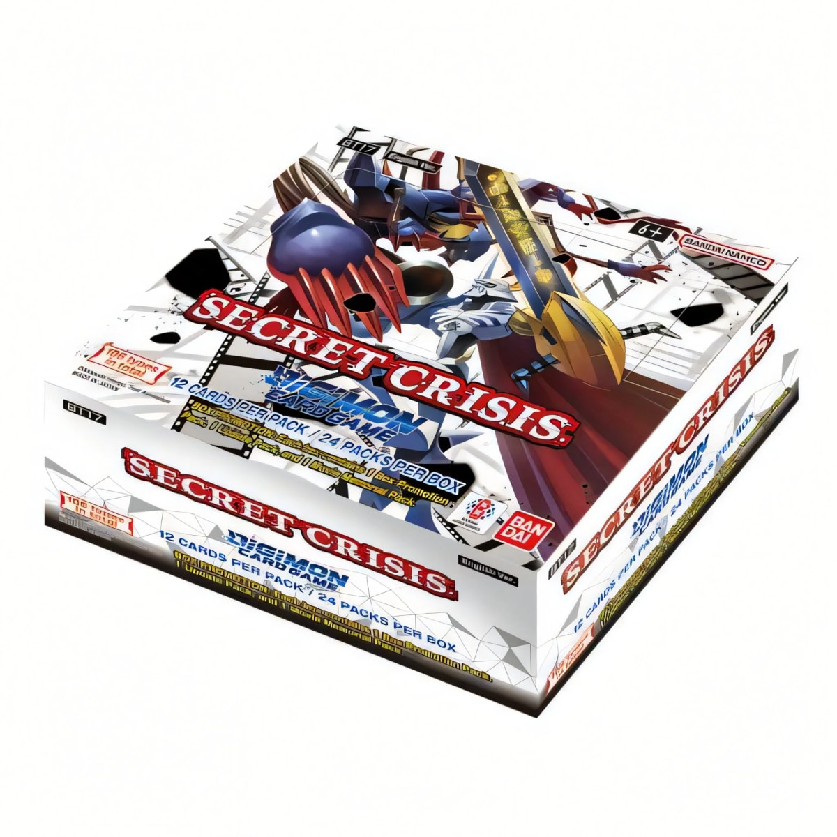 Caja de sobres Digimon CG BT17: Secret Crisis1