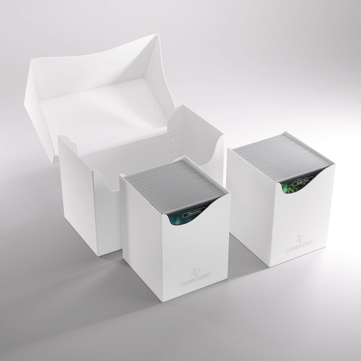 Gamegenic - Double Deck Holder +200 XL - Blanco3