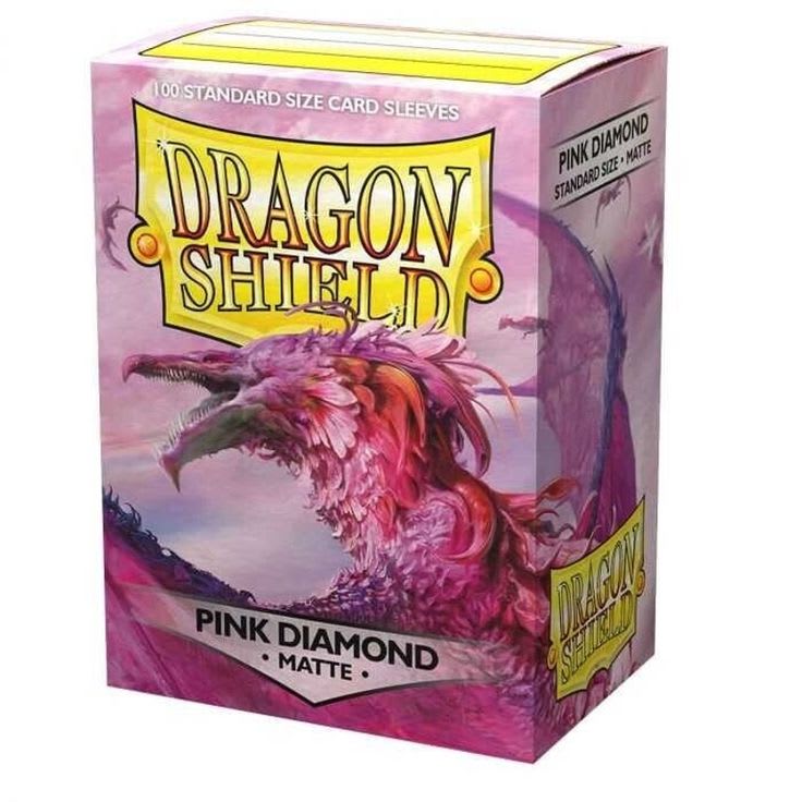 Protectores Matte Standard Dragon Shield - Pink Diamond matte1