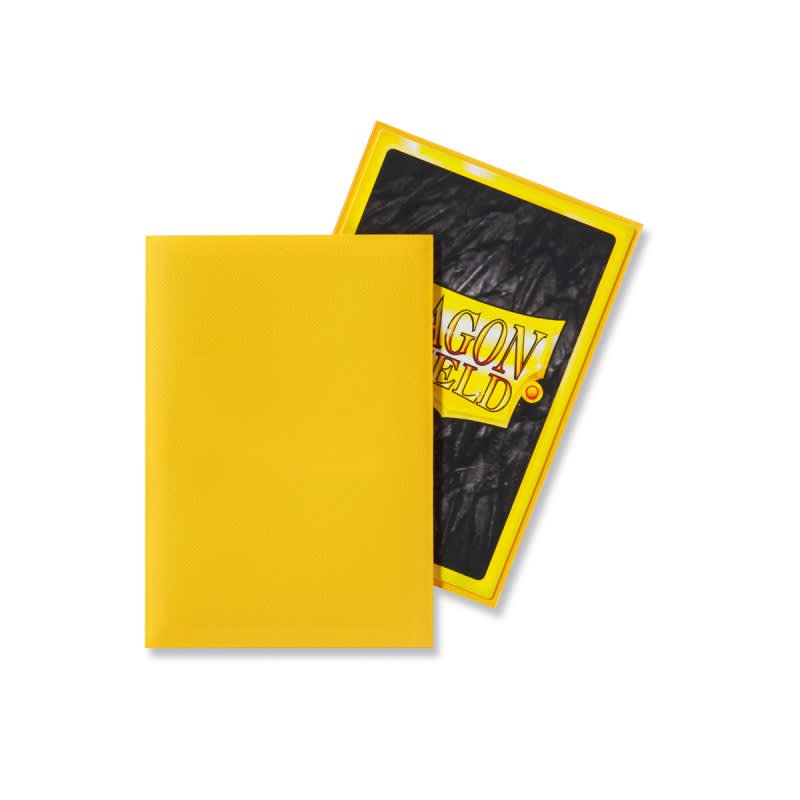 Protectores Dragon Shield Japanese Matte - Yellow2