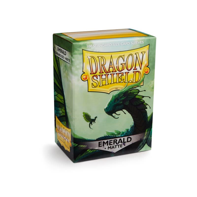 Protectores Matte Standard Dragon Shield - Esmeralda1