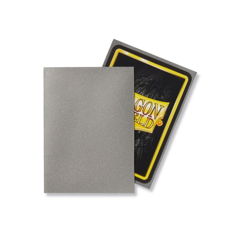 Protectores Matte Standard Dragon Shield - Plata2