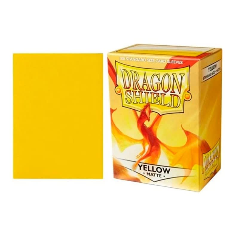 Protectores Matte Standard Dragon Shield - Yellow2