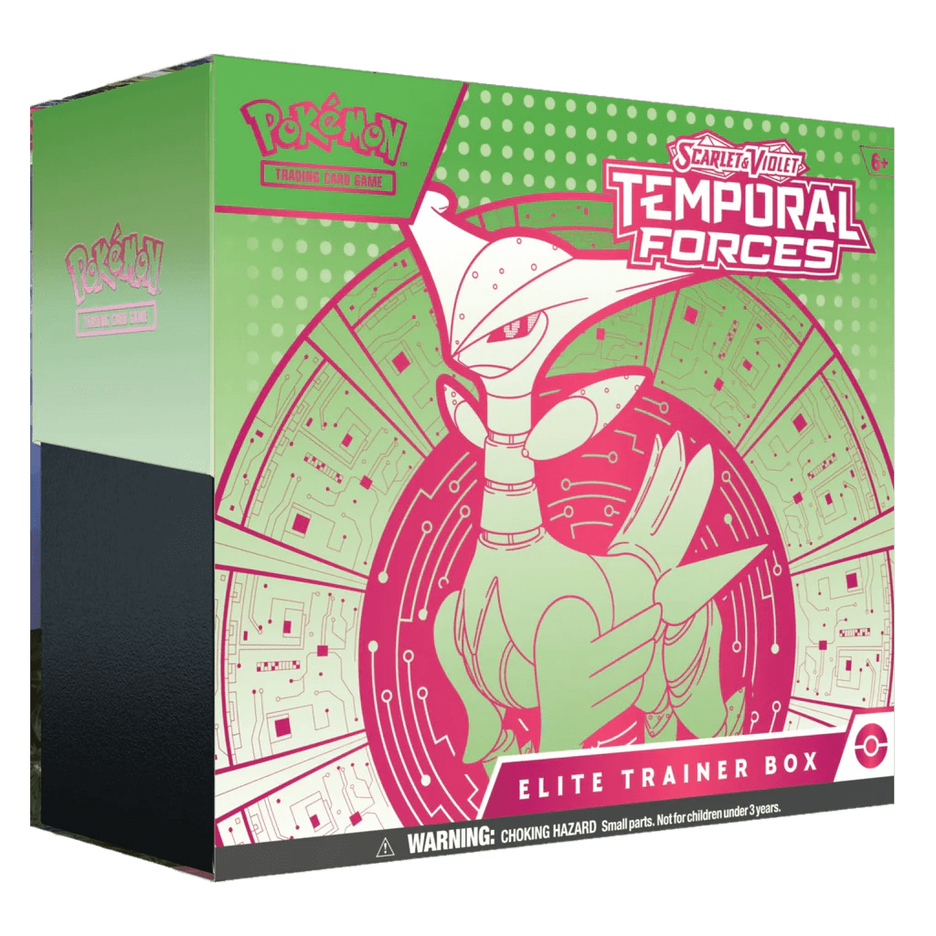 Pokémon TCG: Caja de Entrenador Elite Fuerzas Temporales Español1
