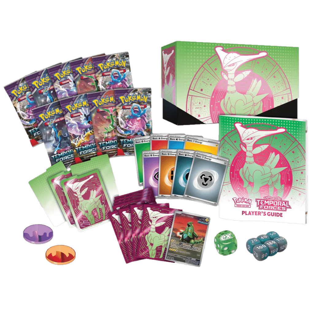 Pokémon TCG: Elite Trainer Box Temporal Forces Inglés4