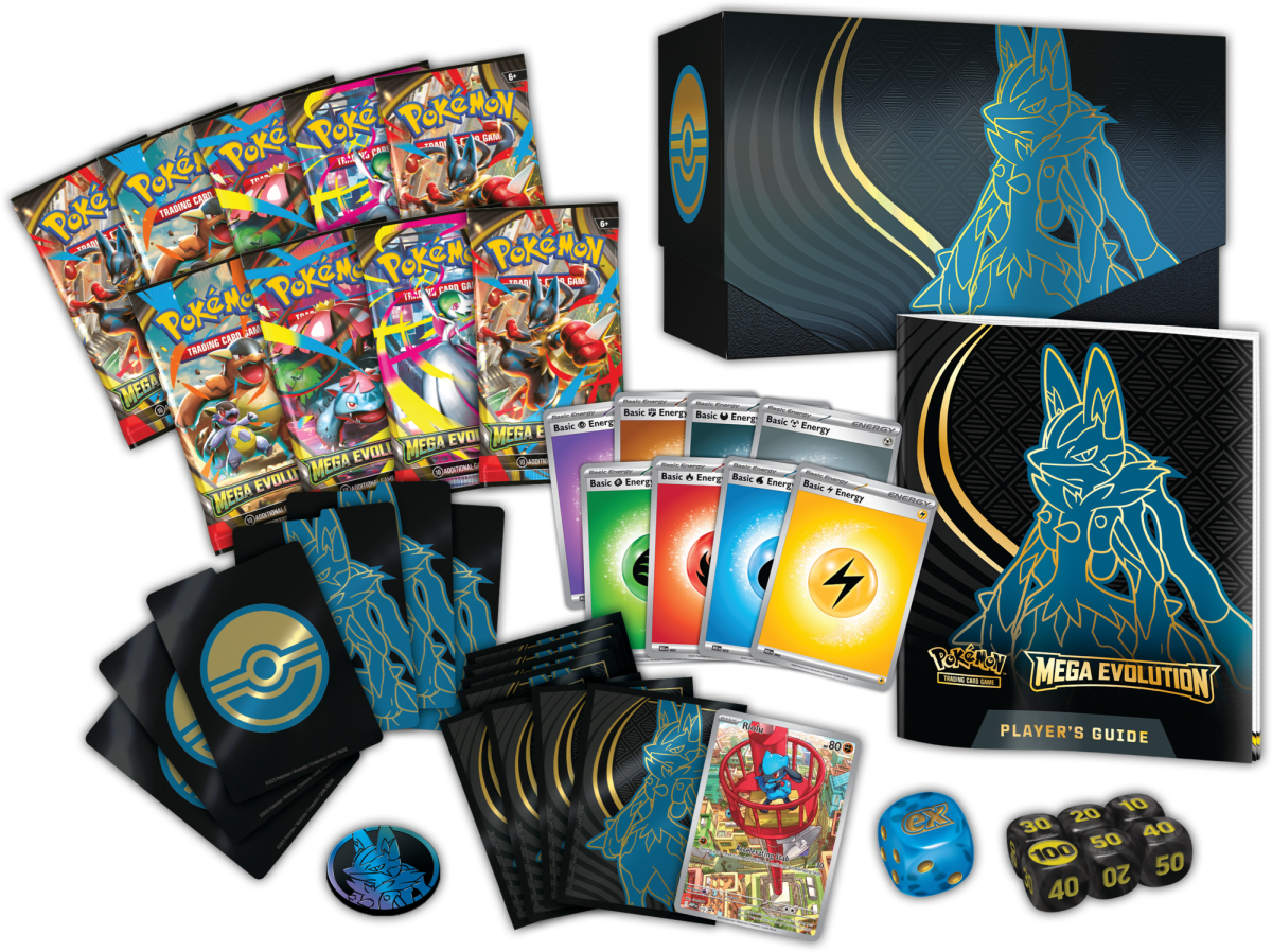 Pokémon TCG - Megaevolución - ETB Mega Lucario (ESP)2