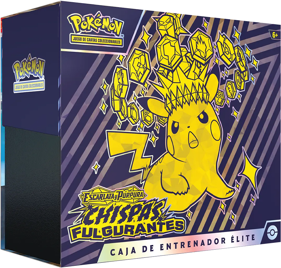 Pokémon TCG: Caja de Entrenador de Élite Chispas Fulgurantes2