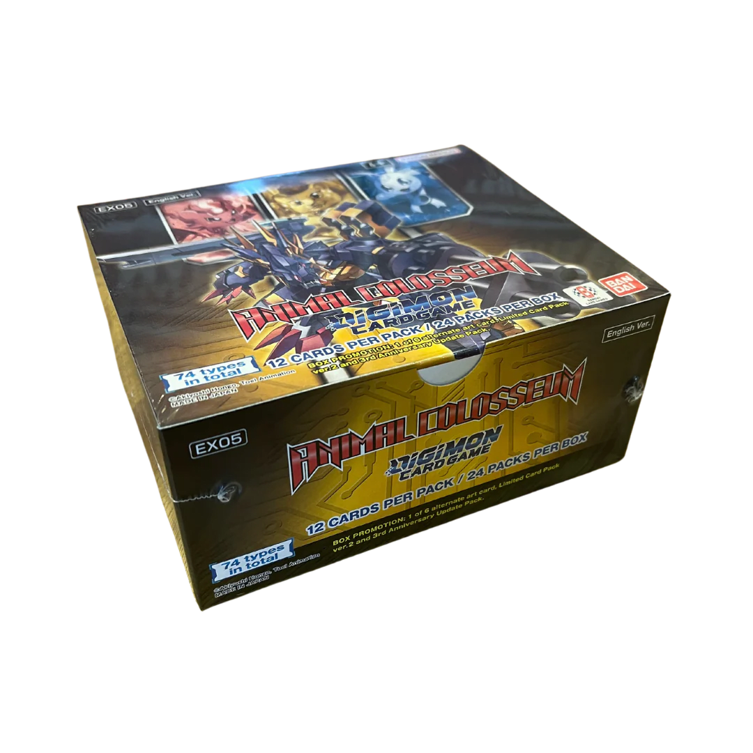 Caja de sobres Digimon CG EX05: Animal Colosseum1