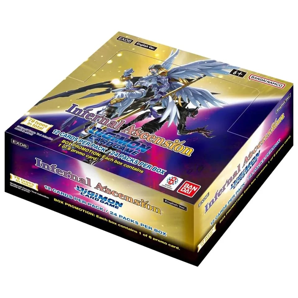 Caja de sobres Digimon CG EX06: Infernal Ascension1
