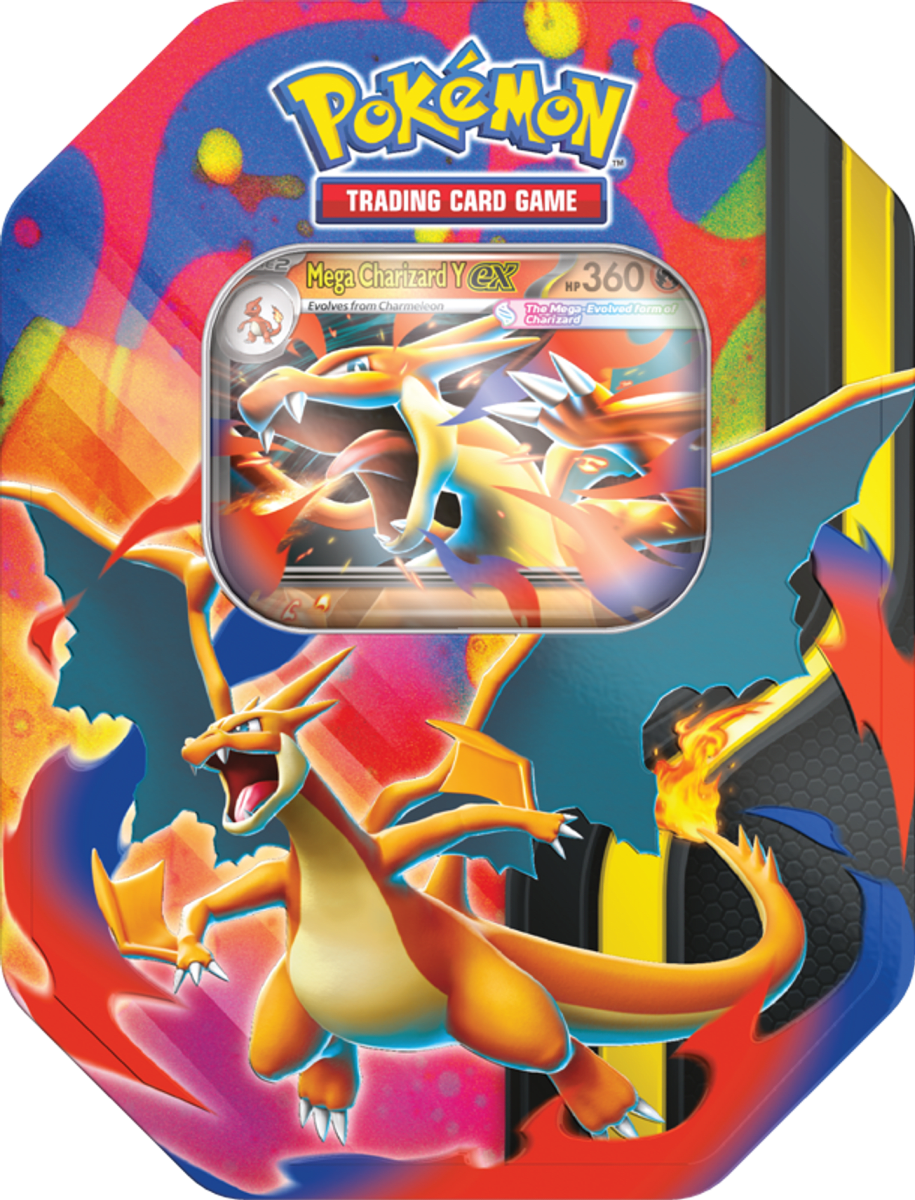 Pokémon TCG: Tin Mega Charizard Y ex1