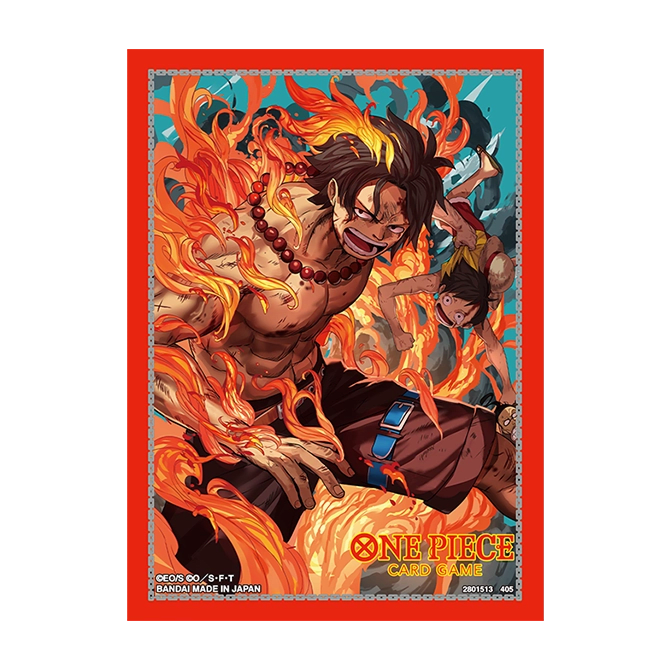 One Piece Card Game - Official Sleeves TCG+ Stores Limited Edition Vol. 5 Portgas.D. Ace1
