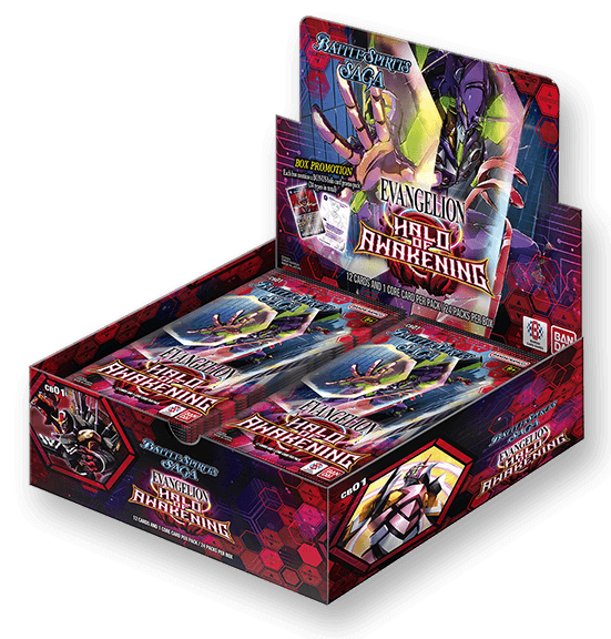 Caja de sobres Battle Spirits Saga CB01: Evangelion - Halo of Awakening1
