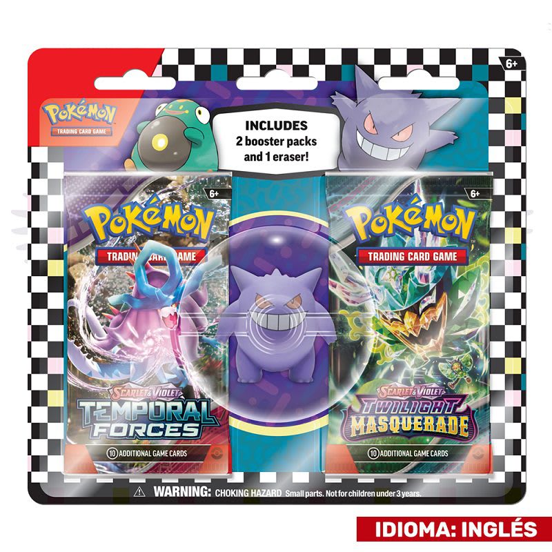Pokémon TCG Eraser Blister - Gengar1