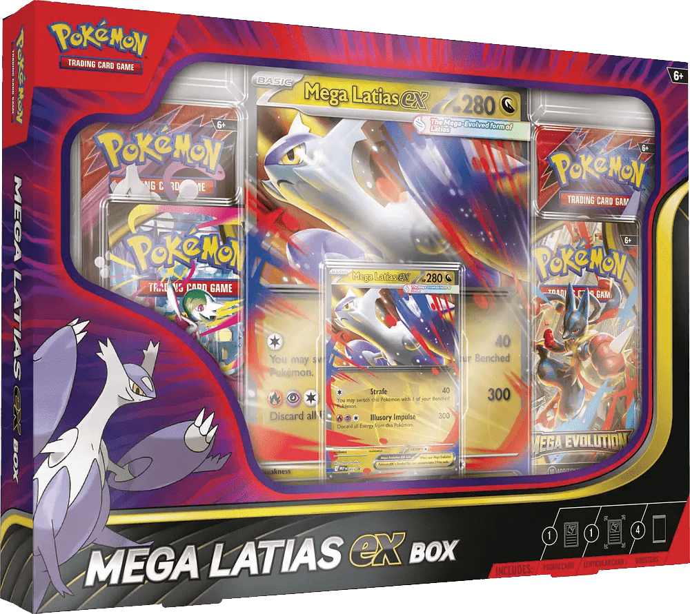 [PREVENTA] Pokémon TCG - Mega Latias ex Box1