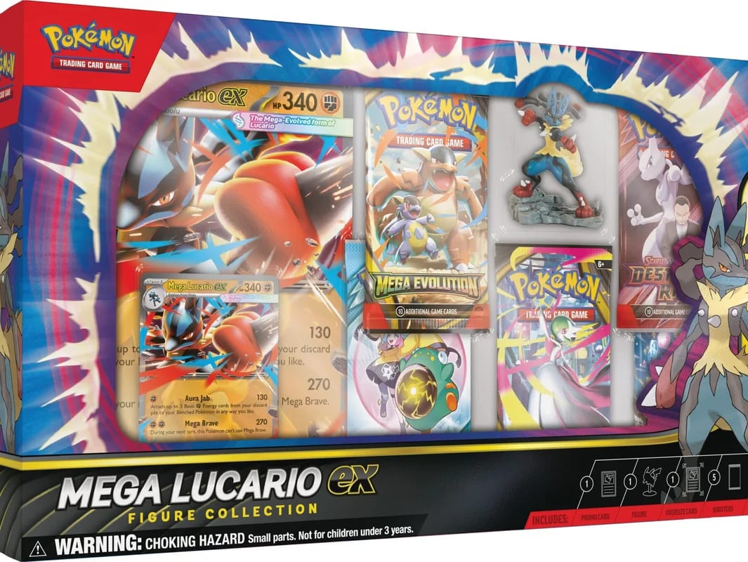 Pokémon TCG - Mega Lucario ex Figure Collection (ING)1