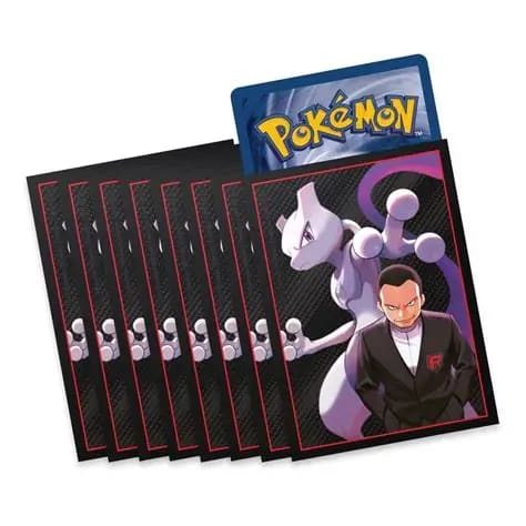 Pokémon TCG: Protectores - Mewtwo & Giovanni1