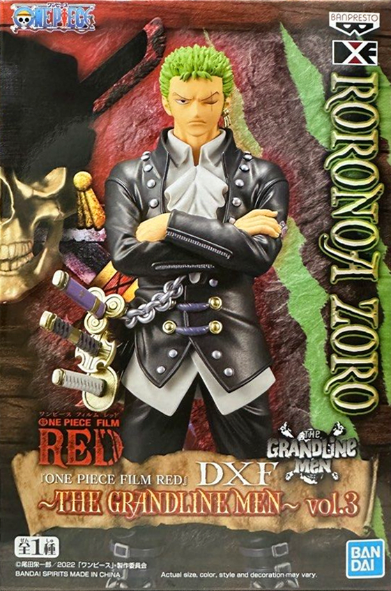 Figura One Piece Film RED DXF - The Grandline Men Vol. 3 - Roronoa Zoro2