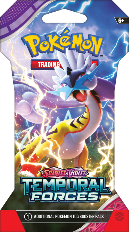Pokémon TCG: Sobre Ganchera Temporal Forces - Inglés1