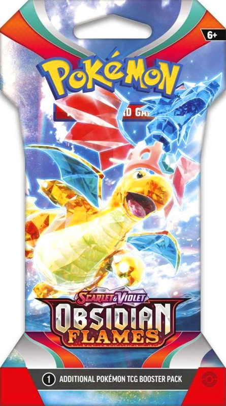 Pokémon TCG: Sobre Ganchera Llamas Obsidianas - Español2