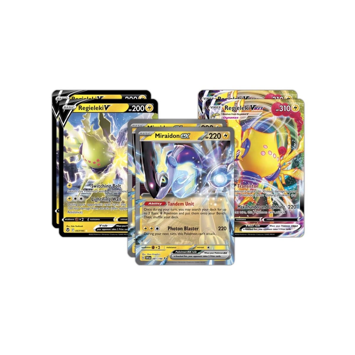 Pokémon TCG: Baraja League Battle Deck Miraidon ex - Ingles2