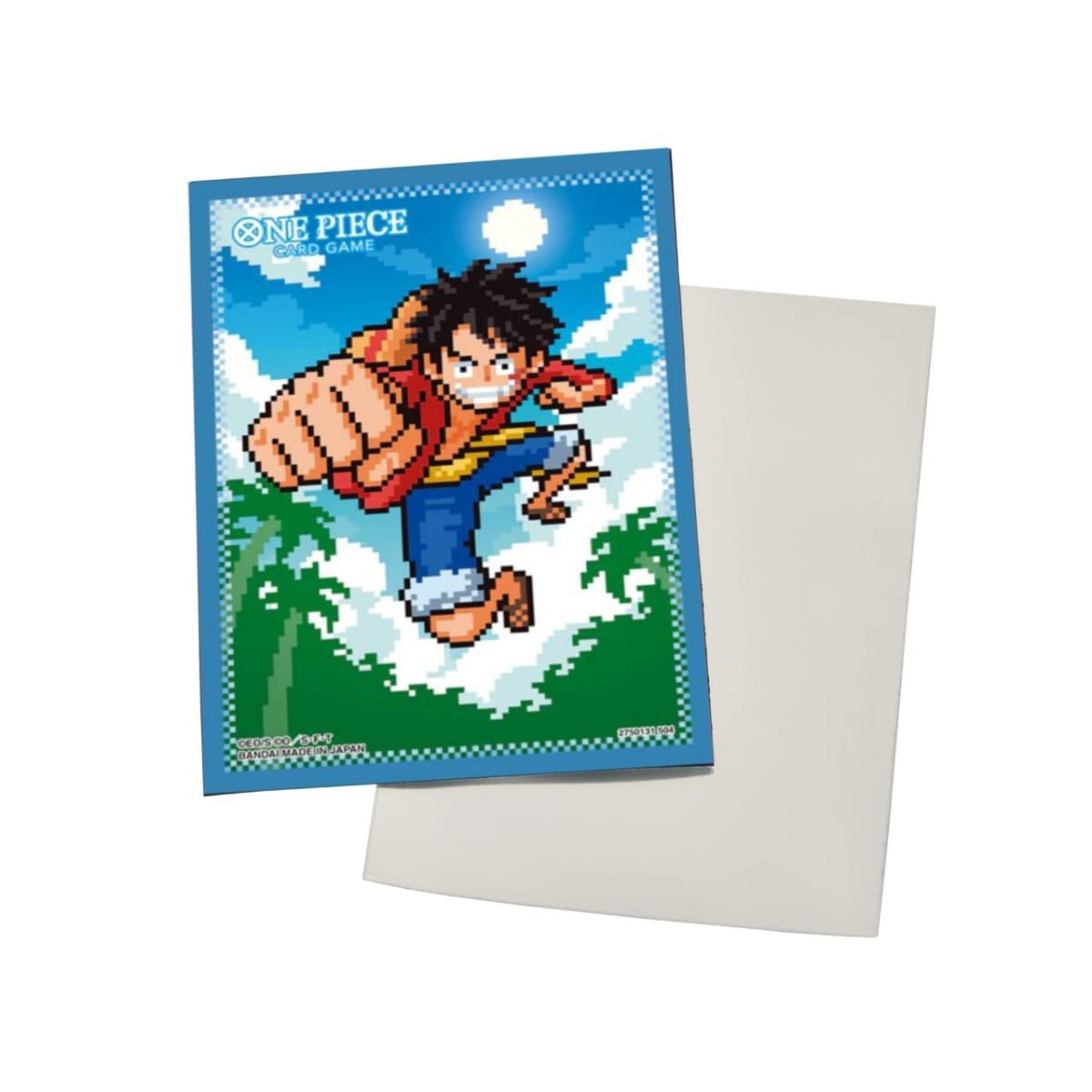 One Piece Card Game - Official Sleeves Pixel Luffy1