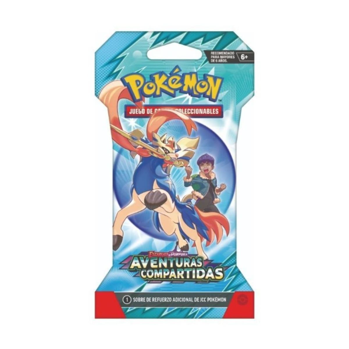 Pokémon TCG - Booster Ganchera Español - Aventuras Compartidas4
