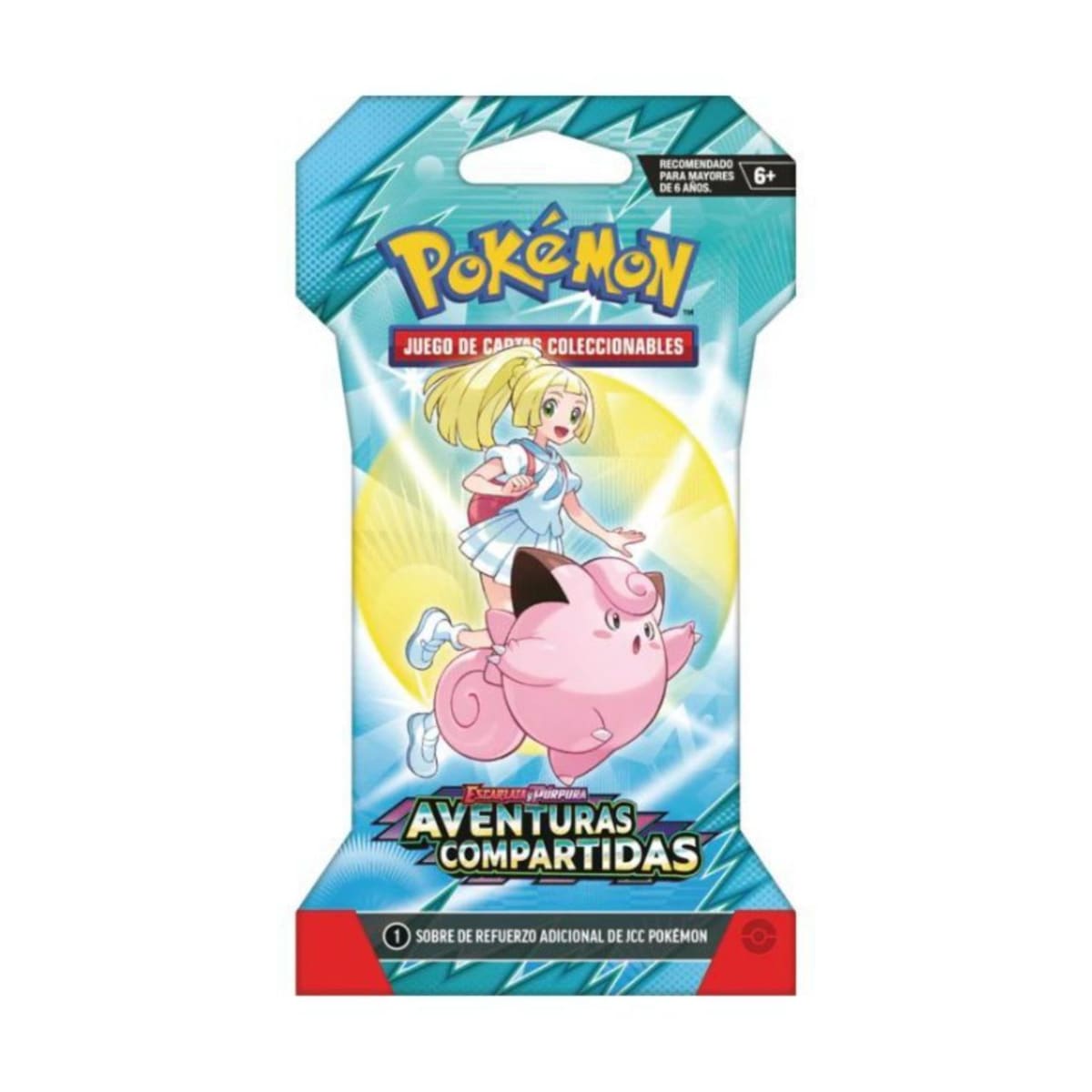 Pokémon TCG - Booster Ganchera Español - Aventuras Compartidas2