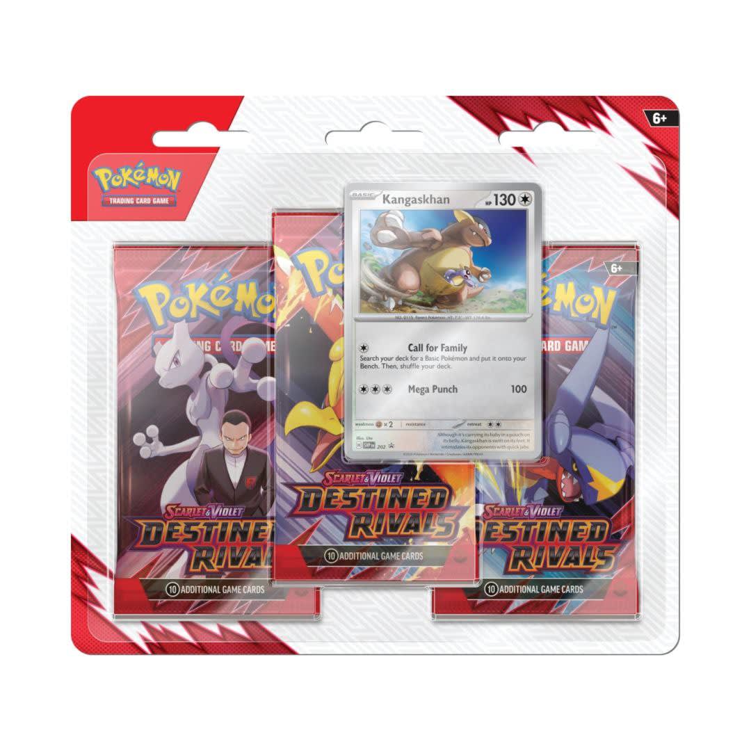 Pokémon TCG - Destined Rivals - 3 Pack Booster Blister (ING)2