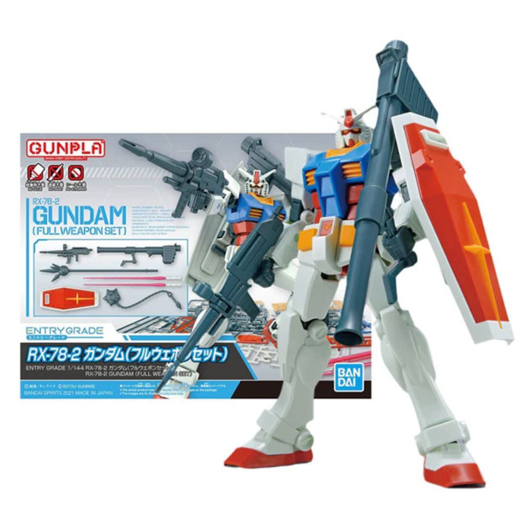 Model kit - 1/144 EG - RX-78-2 Gundam Full Weapon Set2