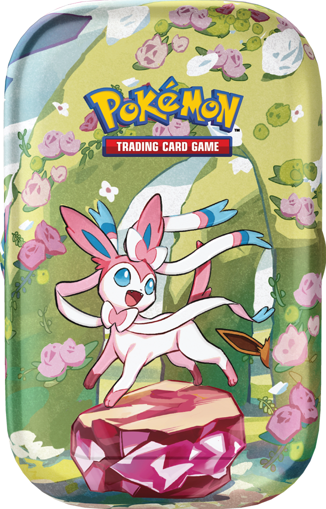 Pokémon TCG - Prismatic Evolutions Mini Tin INGLÉS1