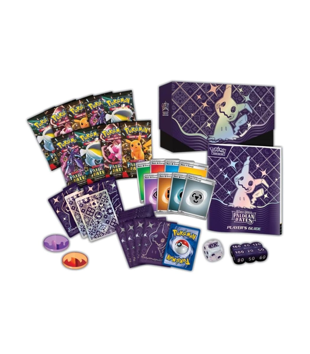 Pokémon TCG: Caja de Entrenador de Elite Destinos de Paldea2