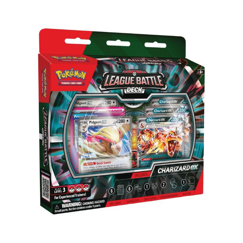 Pokémon TCG: League Battle Deck Charizard ex - Español1