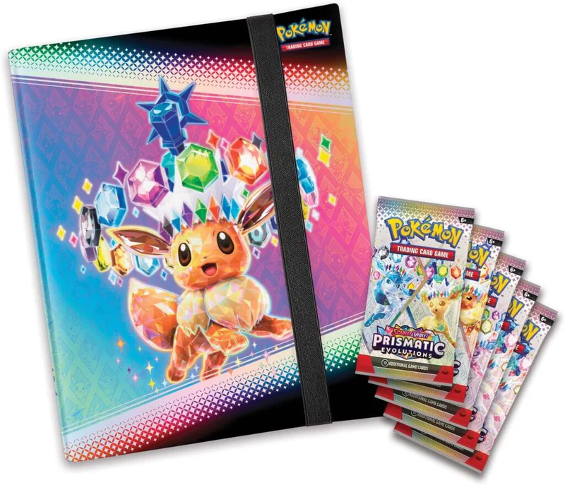 PREVENTA Pokémon TCG - Prismatic Evolutions Binder Collection (Inglés)2