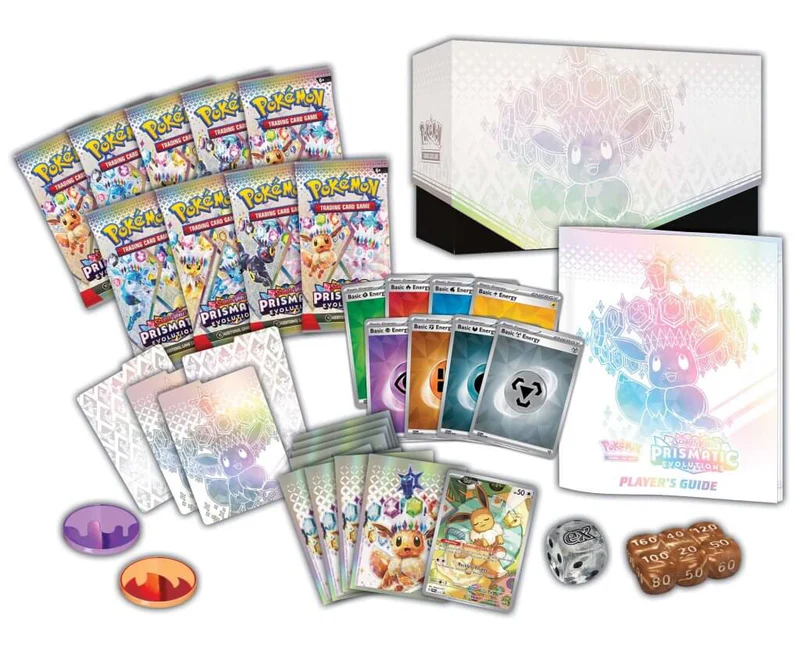 PREVENTA Pokémon TCG - Prismatic Evolutions Elite Trainer Box (Español)2