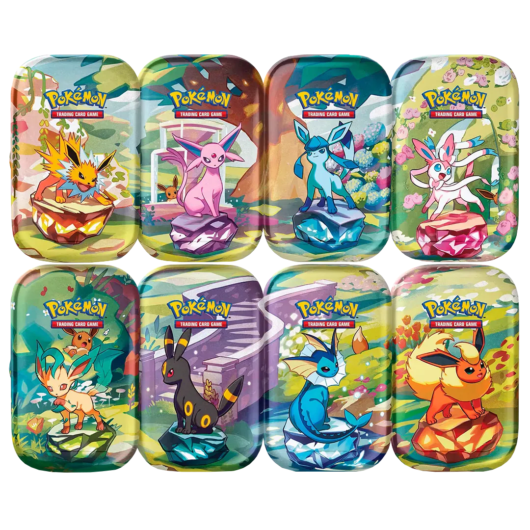 Pokémon TCG - Prismatic Evolutions Mini Tin ESPAÑOL2