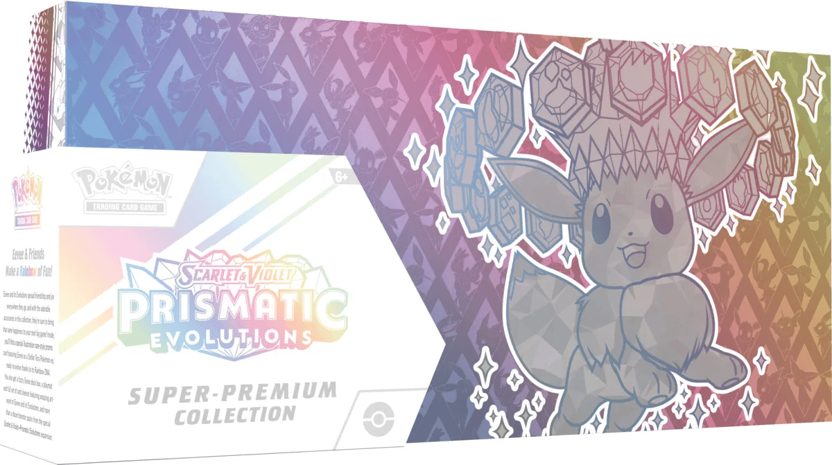 Pokémon TCG: Evoluciones Prismáticas - Colección Súper Premium (Español)1