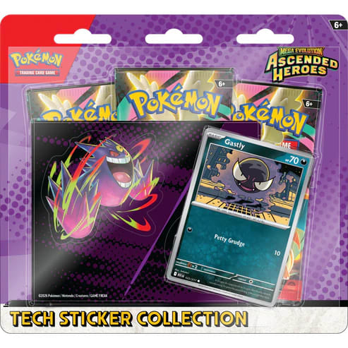 [PREVENTA] Pokémon TCG: Megaevolution - Ascended Heroes Tech Sticker Collection - Mega Gengar (ENG)1