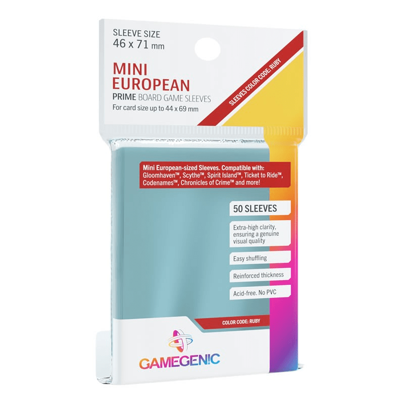 Protectores Mini Europeo Gamegenic Prime1