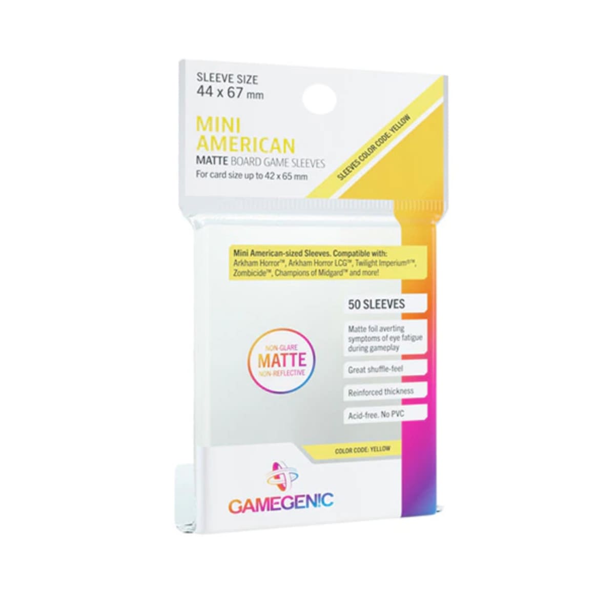 Protectores Mini American Matte Gamegenic Prime1
