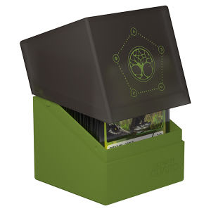 UltImate Guard - Deck Case Boulder 100+ Standard Size - Druidic Secrets: Arbor (Olive Green)2