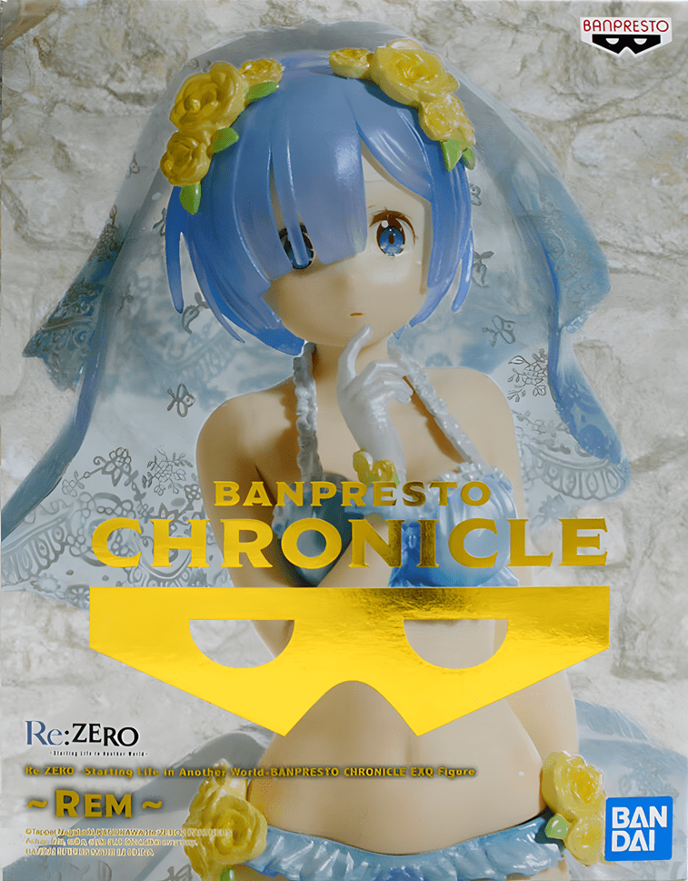 Figura Re:Zero Starting Life In Another World - Banpresto Chronicle EXQ - Rem2