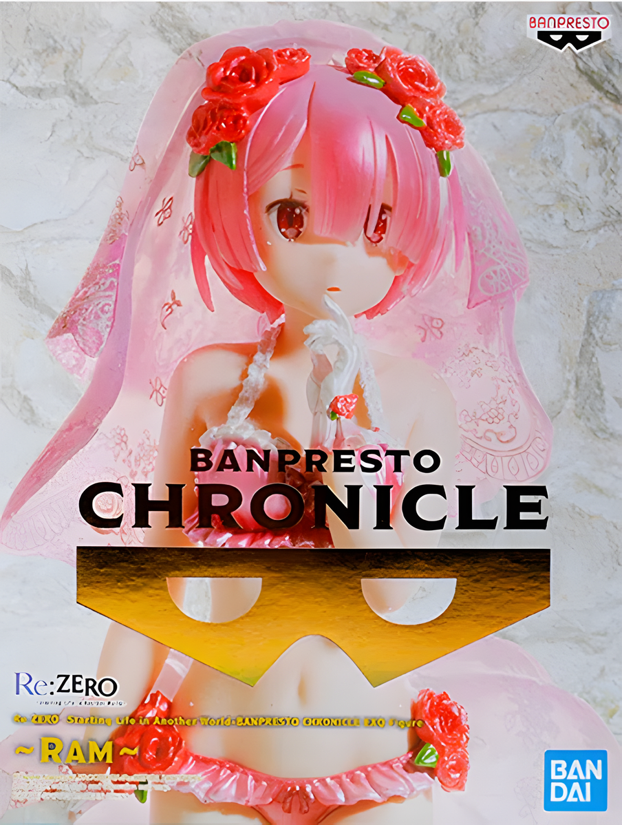 Figura Re:Zero Starting Life In Another World - Banpresto Chronicle EXQ Ram2