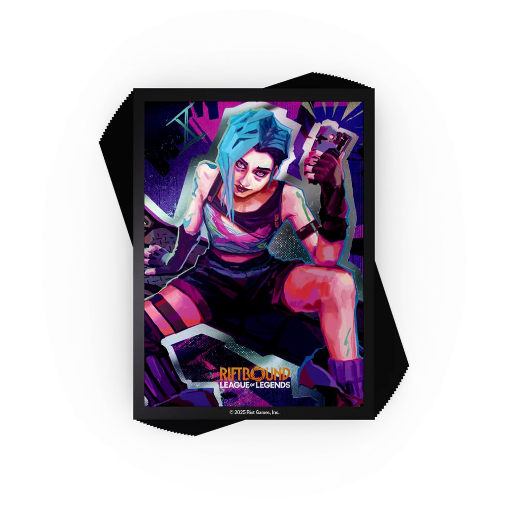 Card Sleeves: Riftbound- Origins- Jinx Art (100 ct)1