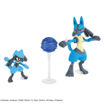Model Kit - Pokémon Riolu & Lucario2