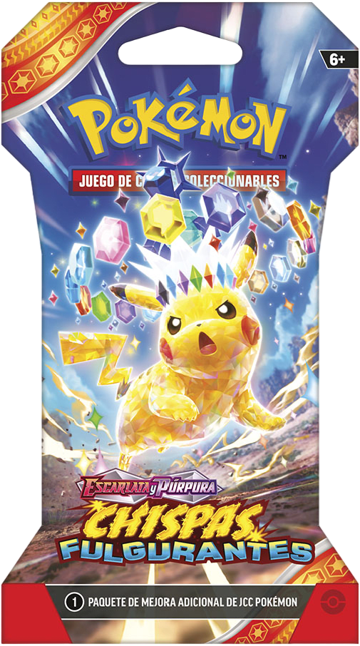 Pokémon TCG: Sobre Ganchera Chispas Fulgurantes1