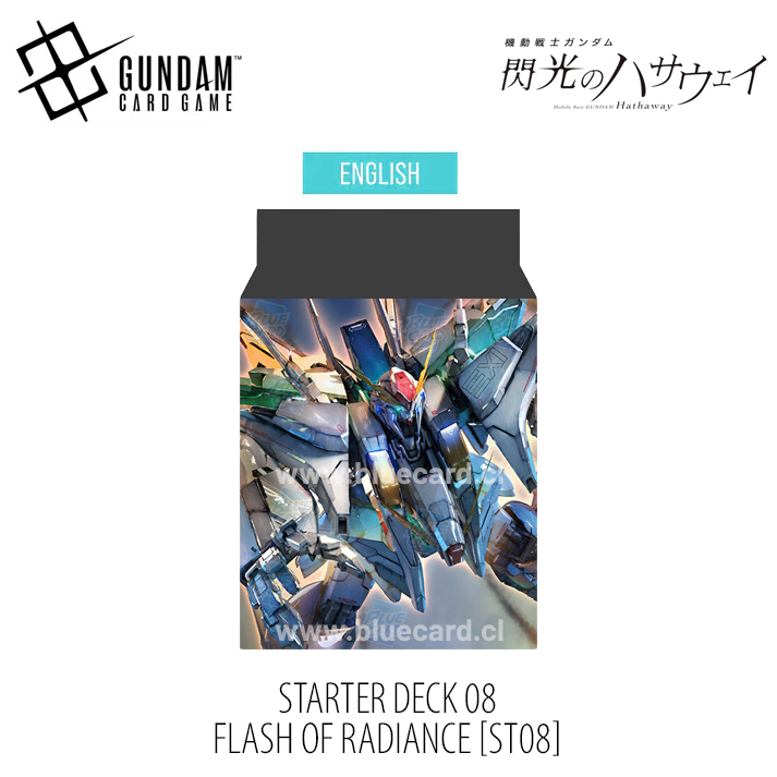 [PREVENTA] Gundam Card Game: Starter Deck 08 Flash of Radiance [ST08]1