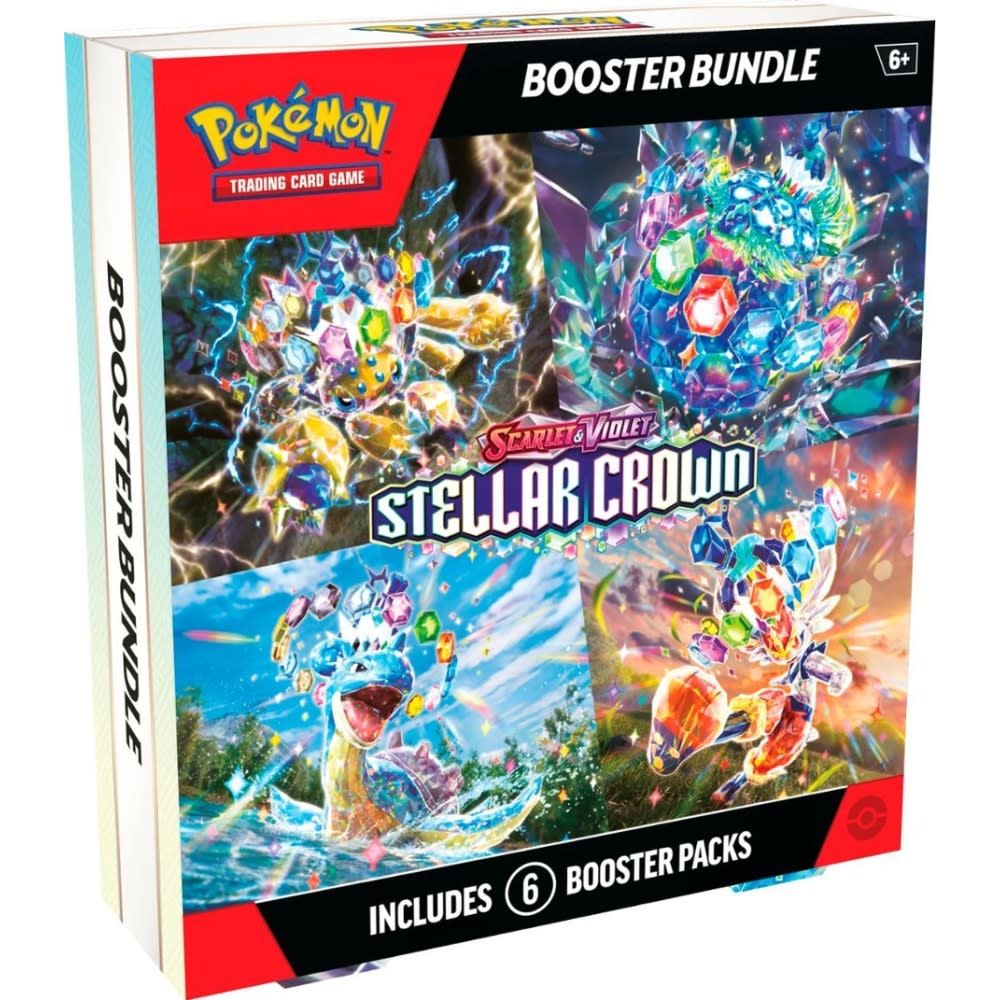Pokémon TCG: Booster Bundle Stellar Crown (Inglés)1
