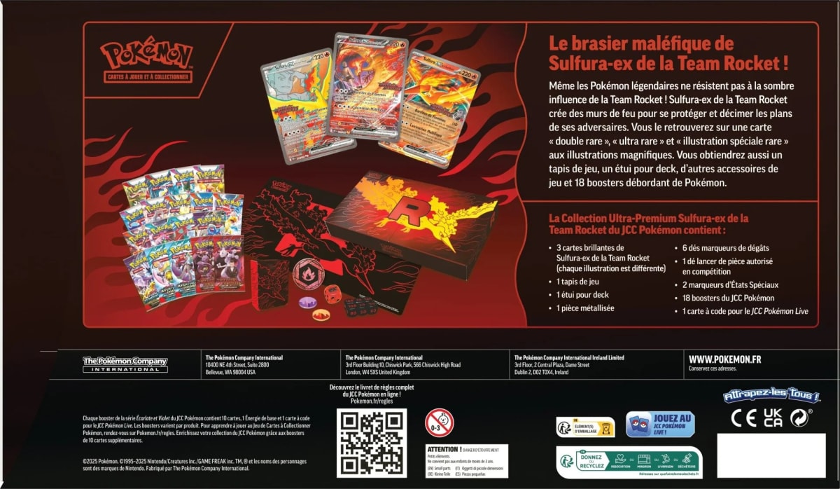 Pokémon TCG - Team Rocket's Moltres ex Ultra premium Collection (ING)3